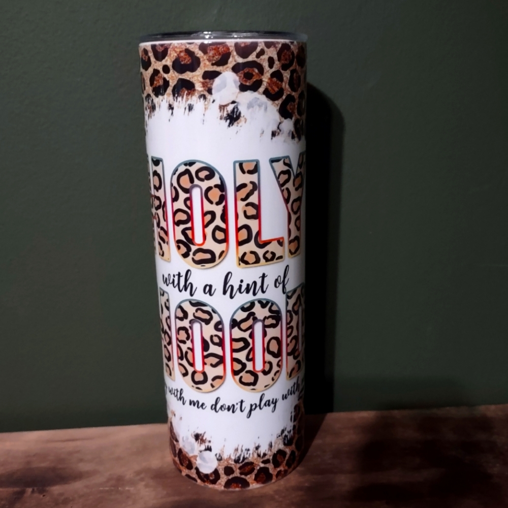 Half Holy Half Hood Tumbler